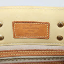 LOUIS VUITTON Monogram Vernis Reade PM Hand Bag Beige M91334 LV Auth 144987-10