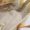 LOUIS VUITTON Monogram Vernis Reade PM Hand Bag Beige M91334 LV Auth 144987-18