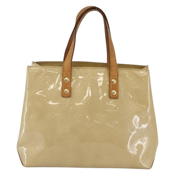 LOUIS VUITTON Monogram Vernis Reade PM Hand Bag Beige M91334 LV Auth 144987 - 0