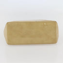 LOUIS VUITTON Monogram Vernis Reade PM Hand Bag Beige M91334 LV Auth 144987-5