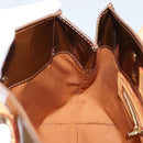 LOUIS VUITTON Monogram Vernis Reade PM Hand Bag Bronze M91146 LV Auth 144988-19