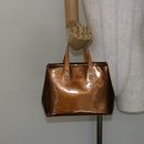 LOUIS VUITTON Monogram Vernis Reade PM Hand Bag Bronze M91146 LV Auth 144988-21