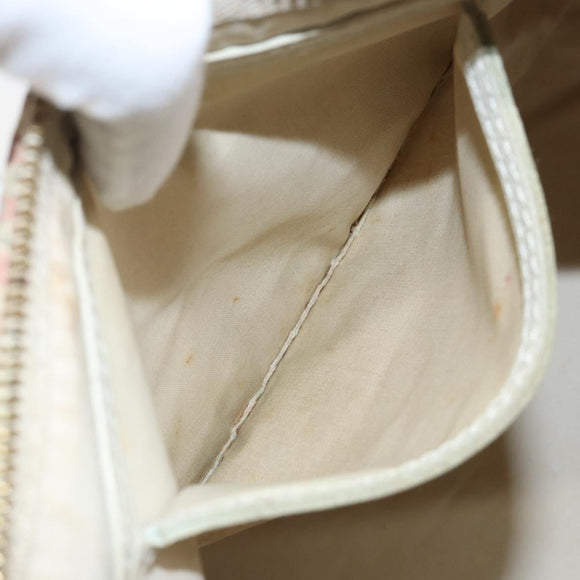 LOUIS VUITTON Monogram Mini Lin Croisette Speedy 30 Bag Pink M95501 Auth 144993