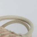 LOUIS VUITTON Monogram Mini Lin Croisette Speedy 30 Bag Pink M95501 Auth 144993-8