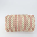 LOUIS VUITTON Monogram Mini Lin Croisette Speedy 30 Bag Pink M95501 Auth 144993-5