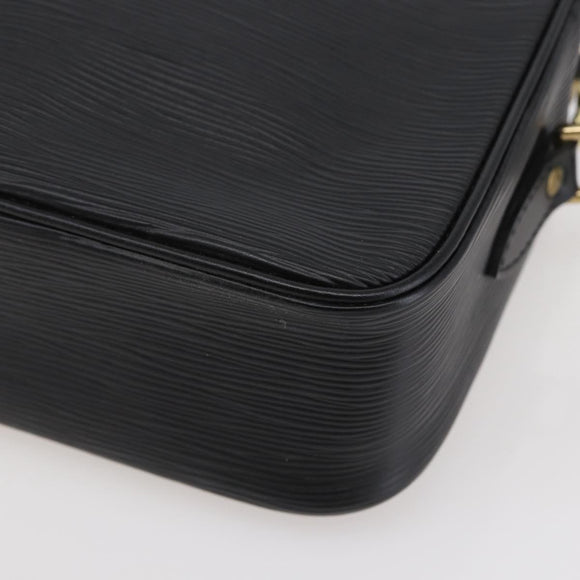 LOUIS VUITTON Epi Trocadero 27 Shoulder Bag Black M52312 LV Auth 144997