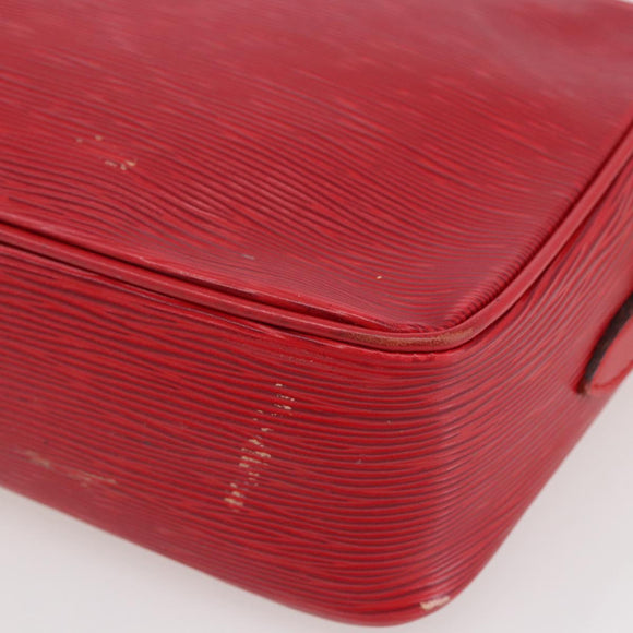 LOUIS VUITTON Epi Trocadero 27 Shoulder Bag Red M52317 LV Auth 144998