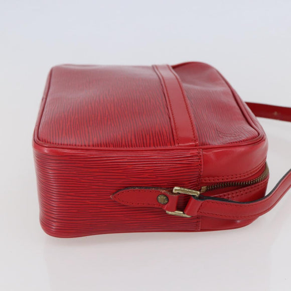 LOUIS VUITTON Epi Trocadero 27 Shoulder Bag Red M52317 LV Auth 144998