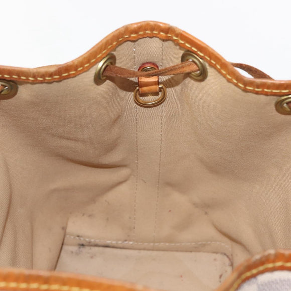 LOUIS VUITTON Damier Azur Noe BB Shoulder Bag N41220 LV Auth 144999