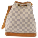 LOUIS VUITTON Damier Azur Noe BB Shoulder Bag N41220 LV Auth 144999-2