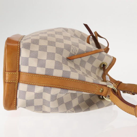 LOUIS VUITTON Damier Azur Noe BB Shoulder Bag N41220 LV Auth 144999