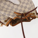 LOUIS VUITTON Damier Azur Noe BB Shoulder Bag N41220 LV Auth 144999-6