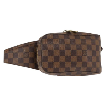 LOUIS VUITTON Damier Ebene Geronimos Shoulder Bag N51994 LV Auth 145000