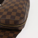 LOUIS VUITTON Damier Ebene Geronimos Shoulder Bag N51994 LV Auth 145000-14