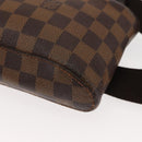 LOUIS VUITTON Damier Ebene Geronimos Shoulder Bag N51994 LV Auth 145000-15