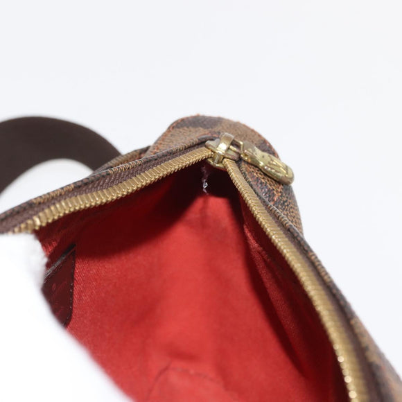 LOUIS VUITTON Damier Ebene Geronimos Shoulder Bag N51994 LV Auth 145000