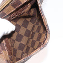 LOUIS VUITTON Damier Ebene Geronimos Shoulder Bag N51994 LV Auth 145000-21