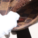 LOUIS VUITTON Damier Ebene Geronimos Shoulder Bag N51994 LV Auth 145000-12