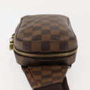 LOUIS VUITTON Damier Ebene Geronimos Shoulder Bag N51994 LV Auth 145000-4