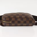 LOUIS VUITTON Damier Ebene Geronimos Shoulder Bag N51994 LV Auth 145000-5