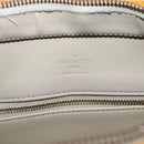 LOUIS VUITTON Monogram Vernis Houston Hand Bag Beige M91004 LV Auth 145003-17