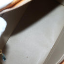 LOUIS VUITTON Monogram Vernis Houston Hand Bag Beige M91004 LV Auth 145003-11