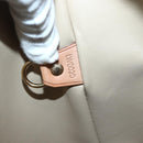 LOUIS VUITTON Monogram Vernis Houston Hand Bag Beige M91004 LV Auth 145003-12