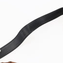 GUCCI Bamboo Shoulder Bag Leather 2way Black Gold 001 1705 1638 Auth 145008-10