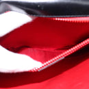 CELINE Circle Shoulder Bag Leather Black Gold Auth 145014-22