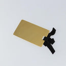 PRADA Clutch Bag Satin Green Gold Auth 145020-21