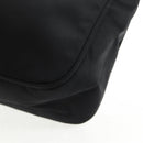 PRADA Hand Bag Nylon Black Silver Auth 145021V-11