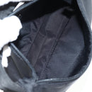 PRADA Hand Bag Nylon Black Silver Auth 145021V-17
