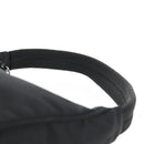 PRADA Hand Bag Nylon Black Silver Auth 145021V-8
