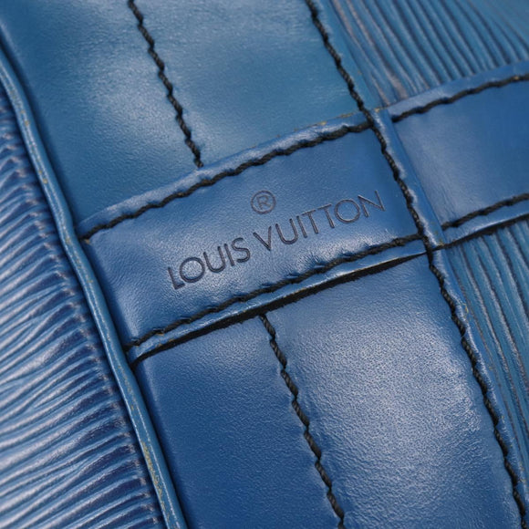 LOUIS VUITTON Epi Noe Shoulder Bag Toledo Blue M44005 LV Auth 145031