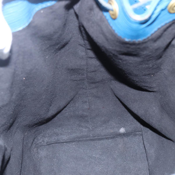 LOUIS VUITTON Epi Noe Shoulder Bag Toledo Blue M44005 LV Auth 145031