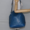 LOUIS VUITTON Epi Noe Shoulder Bag Toledo Blue M44005 LV Auth 145031-21