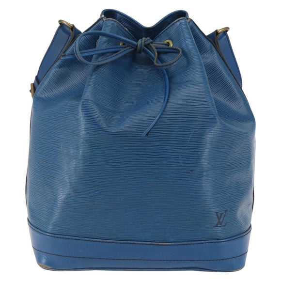 LOUIS VUITTON Epi Noe Shoulder Bag Toledo Blue M44005 LV Auth 145031