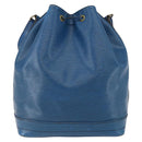 LOUIS VUITTON Epi Noe Shoulder Bag Toledo Blue M44005 LV Auth 145031-2