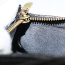 LOUIS VUITTON Epi Soufflot Pouch Black LV Auth 145034-12