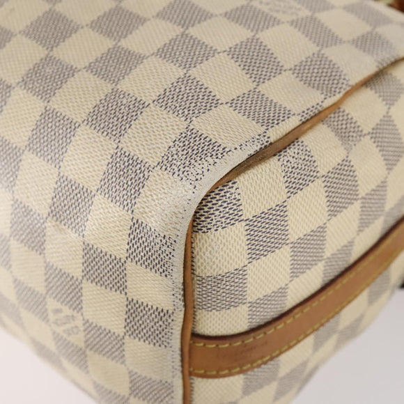 LOUIS VUITTON Damier Azur Speedy Bandouliere 25 Hand Bag N41000 LV Auth 145036