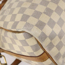 LOUIS VUITTON Damier Azur Speedy Bandouliere 25 Hand Bag N41000 LV Auth 145036-19