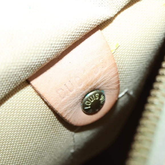 LOUIS VUITTON Damier Azur Speedy Bandouliere 25 Hand Bag N41000 LV Auth 145036