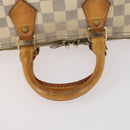 LOUIS VUITTON Damier Azur Speedy Bandouliere 25 Hand Bag N41000 LV Auth 145036-8
