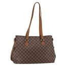 LOUIS VUITTON Damier Ebene Colombine Bag 100th anniversary N99037 Auth 145038-1