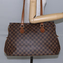 LOUIS VUITTON Damier Ebene Colombine Bag 100th anniversary N99037 Auth 145038-23