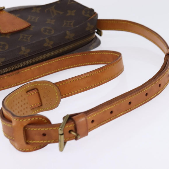 LOUIS VUITTON Monogram Jeune Fille GM Shoulder Bag M51225 LV Auth 145042