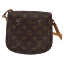 LOUIS VUITTON Monogram Saint Cloud PM Shoulder Bag M51244 LV Auth 145043-2