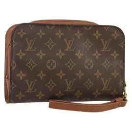 LOUIS VUITTON Monogram Orsay Clutch Bag M51790 LV Auth 145044