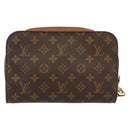 LOUIS VUITTON Monogram Orsay Clutch Bag M51790 LV Auth 145044-2