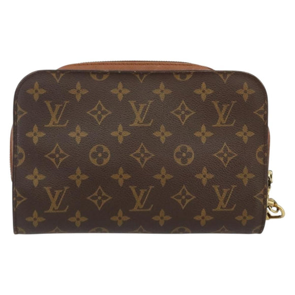 LOUIS VUITTON Monogram Orsay Clutch Bag M51790 LV Auth 145044